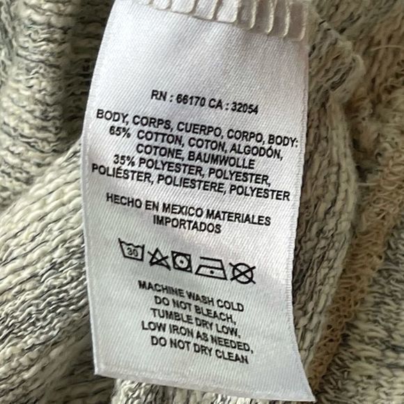 T.La Anthropologie Becky Sweater Dress Size XS Cotton, Knit, Gray - Picture 12 of 12